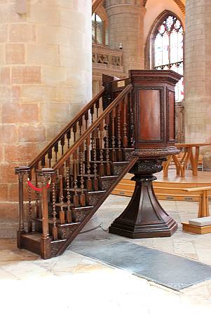 Gloucester Cathedral - The Pulpit 